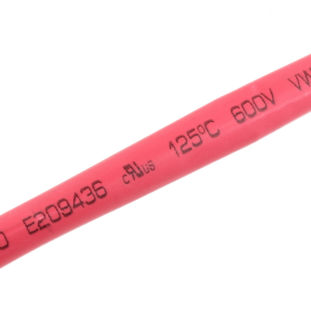 Zoom sur la flexibilité et la résistance du tube thermorétractable 4mm rouge